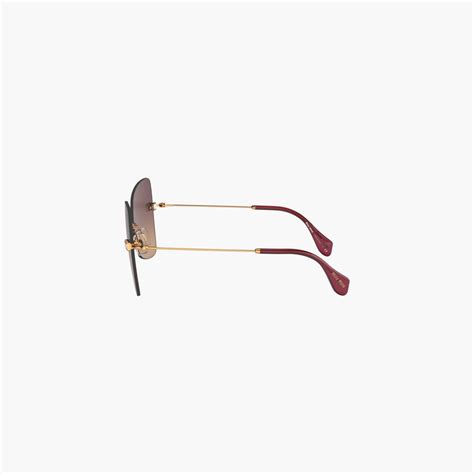 Amarena Shaded Lenses Miu Miu Manière eyewear 